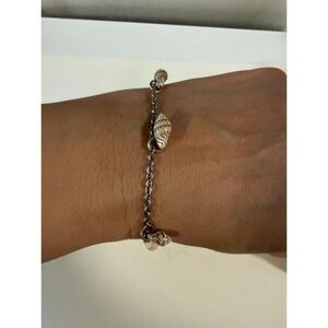 seashell charms bracelet